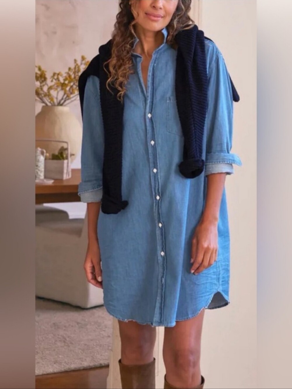 Frank & Eileen Mary Classic Shirt Dress Size Medium